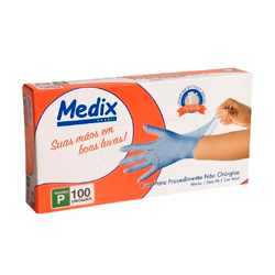 Luvas de Procedimento com Pó - MEDIX